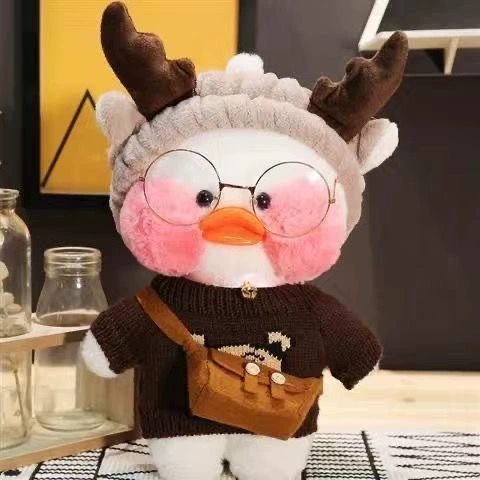 B.Duck, плюшевая игрушка, рождественская кукла для нарядов, интернет-знаменитость, утка, подарок на день рождения