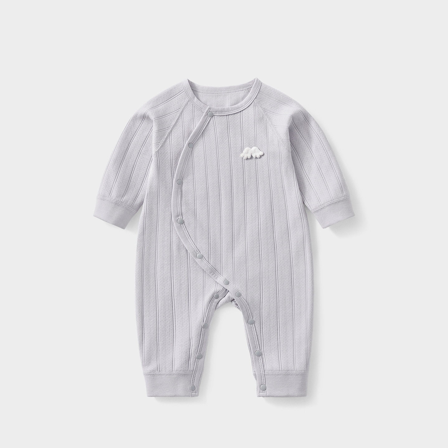 Uniforme de bebé primavera y otoño ropa de recién nacidos hombres y mujeres con base de algodón bajo ropa de vestir para niños pequeños pijamas de primavera bebé image 10