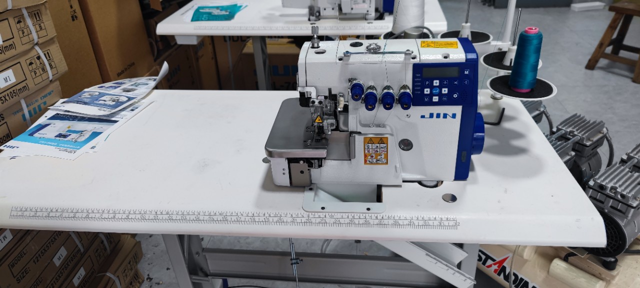 Máquina de Coser Industrial Overlock Automática JIN de la Marca JUKI, Totalmente Automática, al por Mayor