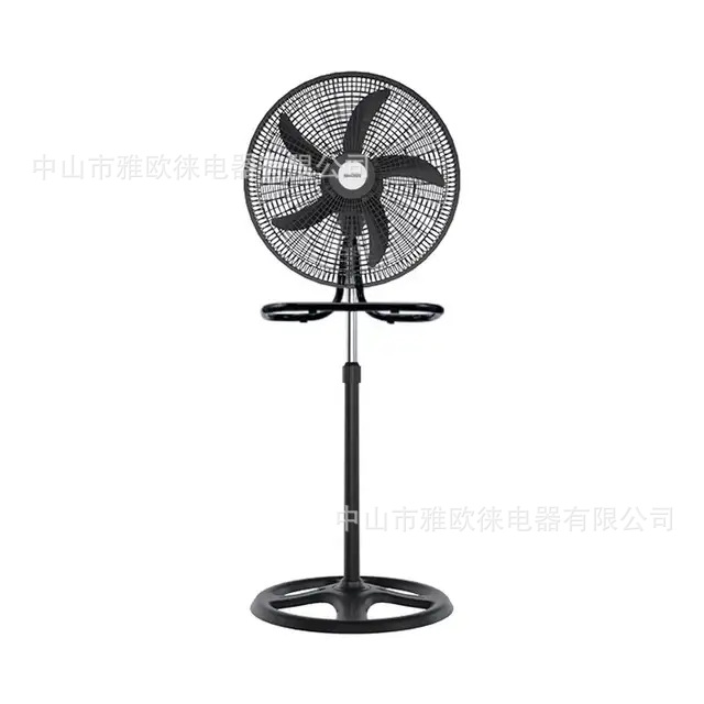 Ventilador de piso tres en uno de 18 pulgadas (malla de plástico y aspas de plástico).