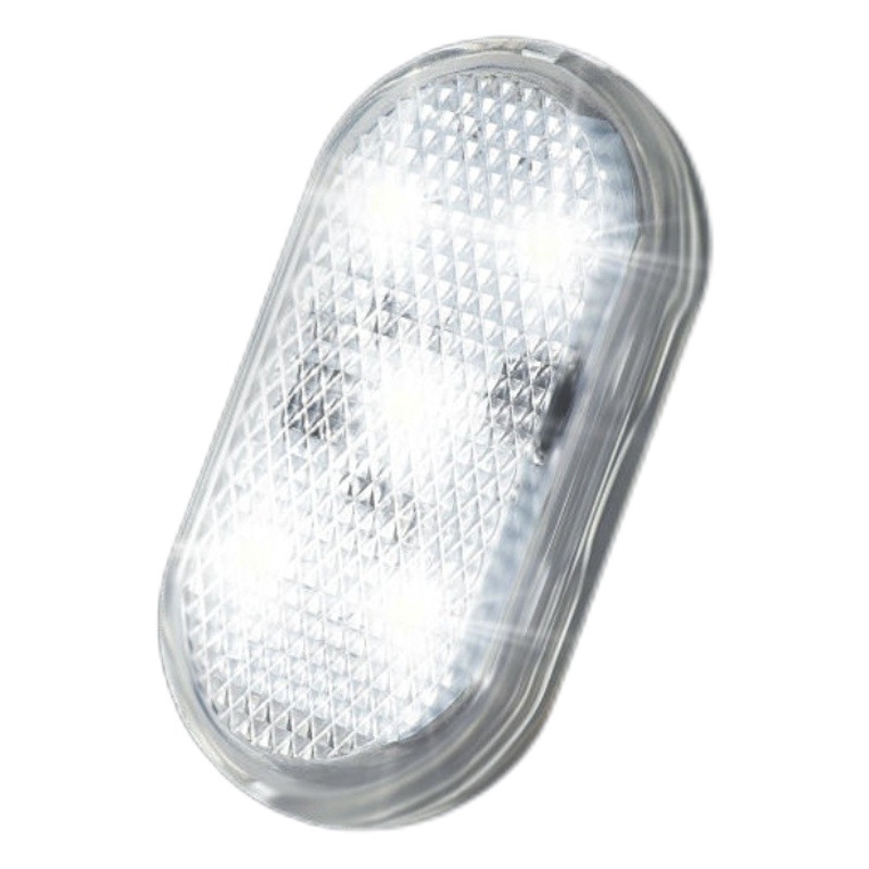 Luz de la puerta del coche luz del sensor LED luz de la puerta del coche de carga USB Luz de bienvenida piso luz de la atmósfera de advertencia anticolisión