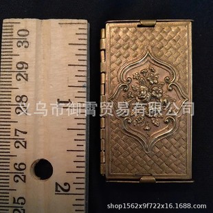 �羳��ƷVintage Brass Folding Needle Book�͹��S�~�ۯBᘕ�