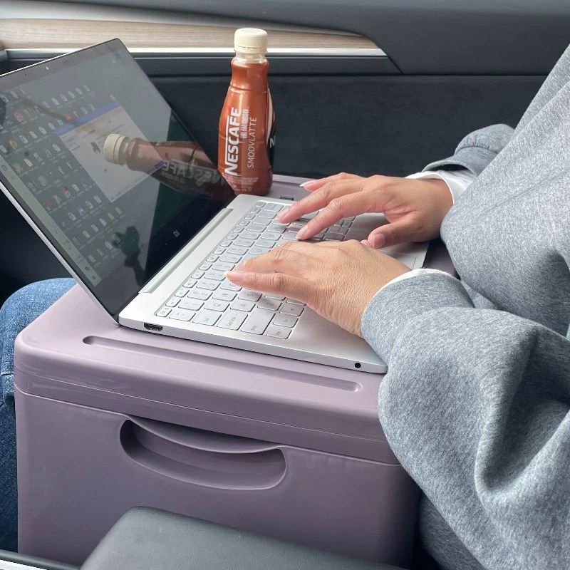 Небольшой столик на транспортном средстве Складной обеденный стол в транспортном средстве