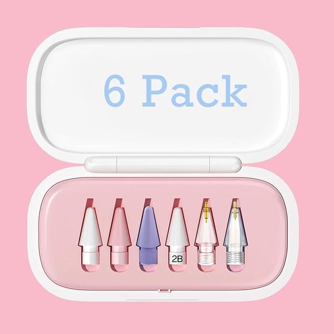 适用苹果笔尖Apple pencil1代2代Pro/USB-C通用电容手写笔笔尖头|undefined