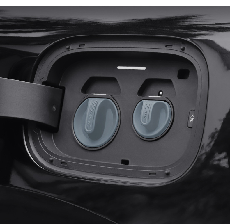Suitable for Aito, Li Auto, Nio, Luxeed, and Xpeng Magnetic New Energy Charging Port Silicone Protective Cover Dust Cover Accessories