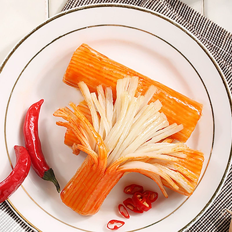 Ребреные палочки со вкусом краба 120 г пряный вкус размер коробки 50 упаковок морепродукты закуски оптовая торговля