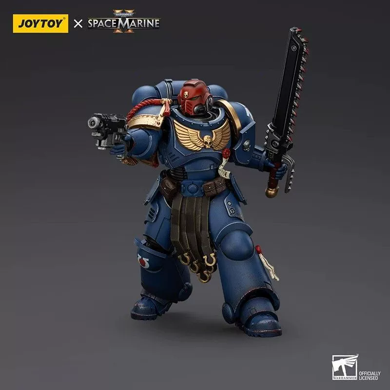 JOYTOY Тёмный Источник Warhammer 40K Космический Десантник 2 Титус Адъютант Коллекционное издание Трио 1:18 подвижная модель
