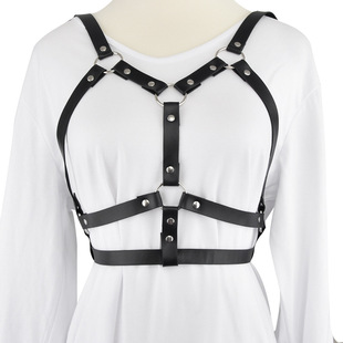 New European and American cross-border Harajuku trendy binding belt all-match punk