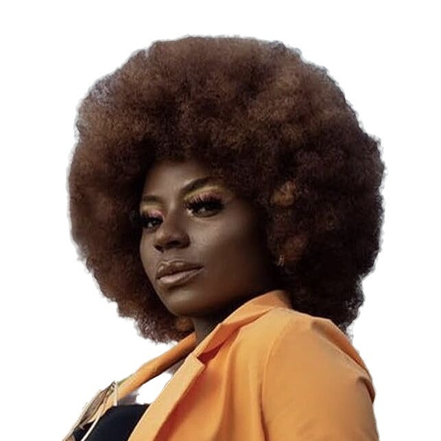 Synthetic wig Small curled wig women explosive head short curly hair fluffy synthetic fiber headband for women_voghion.com