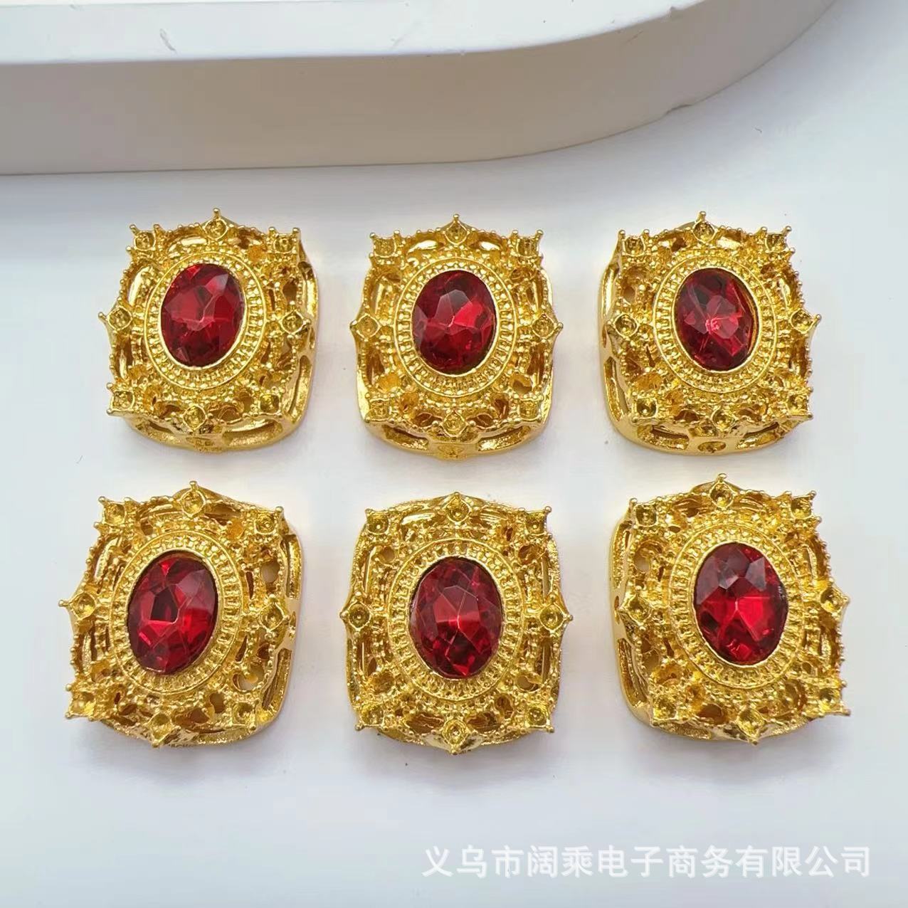 ダイヤモンドの長い方の大きい魔の箱の多い八穴のジルコニウムのdiyの手作りのビーズのブレスレットのネックレスの合金のアクセサリーのビーズの部品