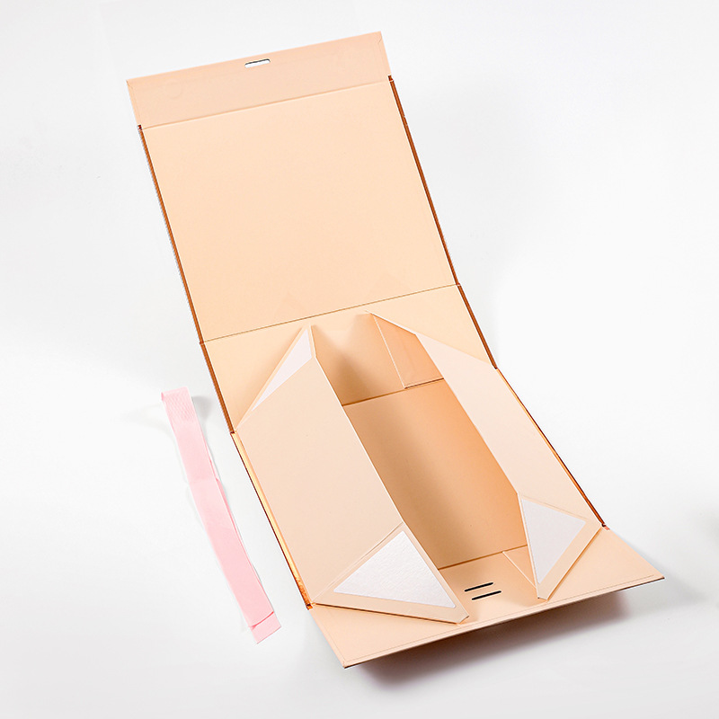 Una pieza de arco plegable imán caja de regalo chica bufanda fiesta de cumpleaños Día de San Valentín caja de regalo