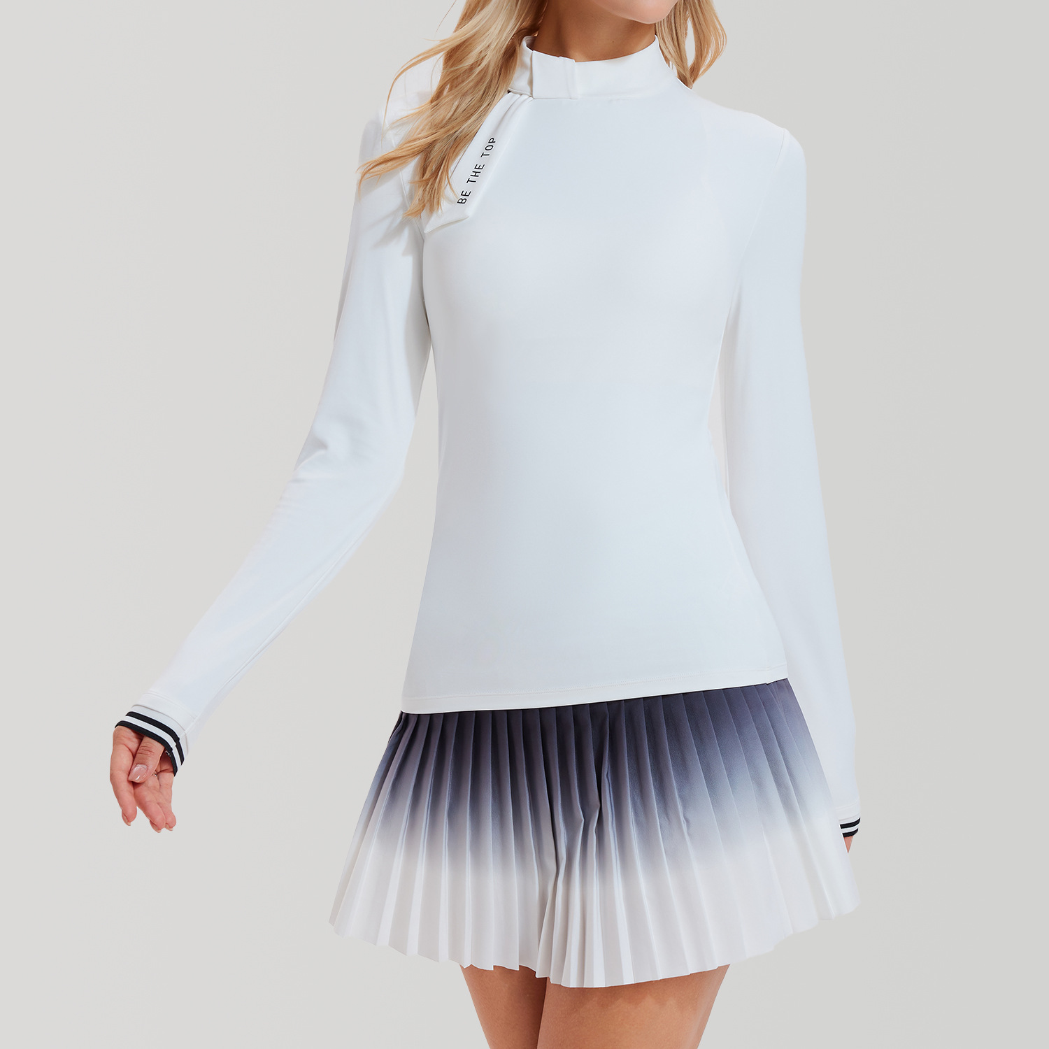 Europa y América trajes de tenis transfronterizos de golf de mujer falda corta de tenis deportivo casual bádminton ropa de yoga