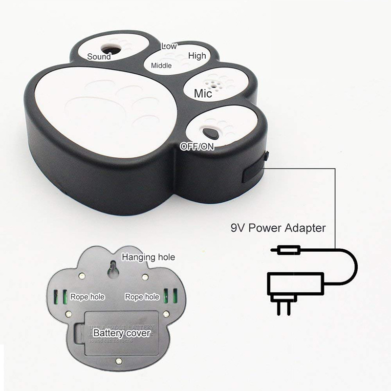 新款跨境超声波电子训狗器止吠器 室内外手持自动驱狗器批发