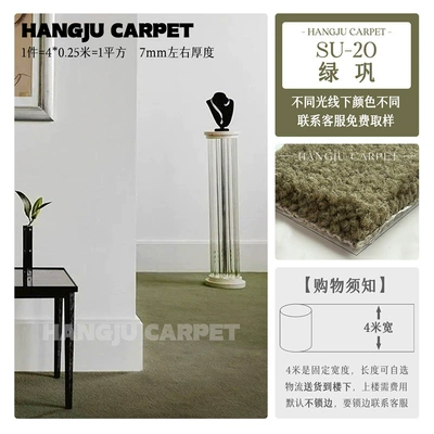 Car Carpet – Studio, Full Coverage Nylon, Flame-Retardant - su-20-green-gong