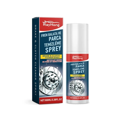 Rayhong Car Brake Cleaner Car Brake Disc Wheel Cleaning Rust Removal Polishing Maintenance Cleaner (Cleaning/curing agent) - 100ml