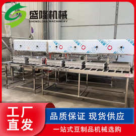 全自动大豆腐成型机 多功能豆腐一体机 盛隆豆制品生产机器