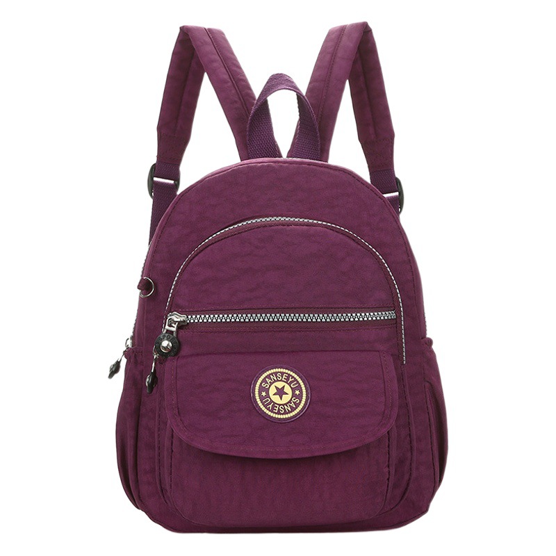 2026 New Foreign Trade Style Backpack, Simple Nylon Backpack, Outdoor Travel Mountaineering Backpack, Fashionable Student Bag