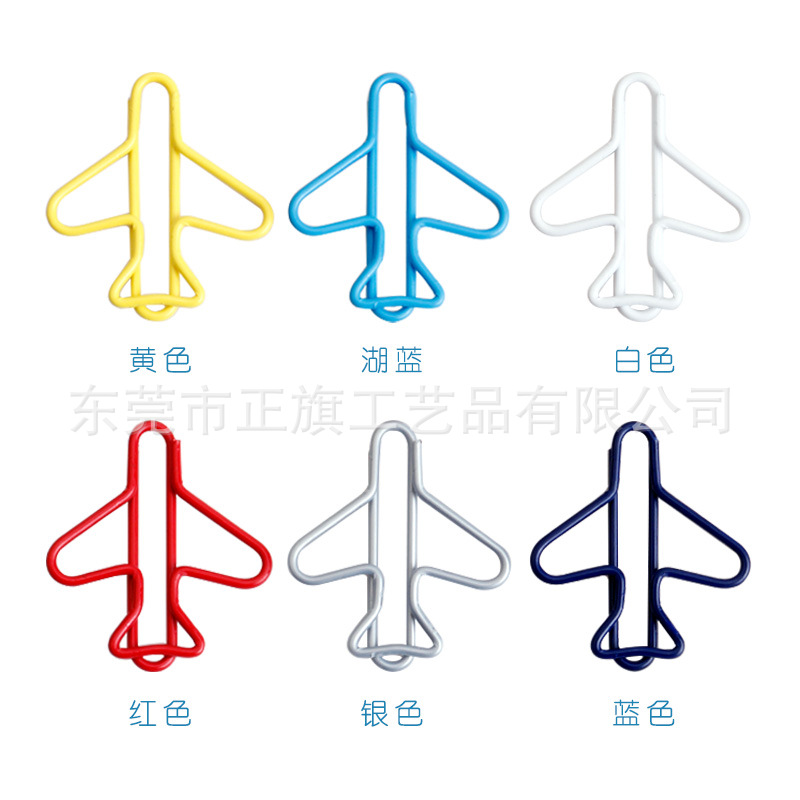 Transfronterizo caliente 6-color alta nota clip de papel color conejo animal en forma de clip de papel pin clip de papel de metal