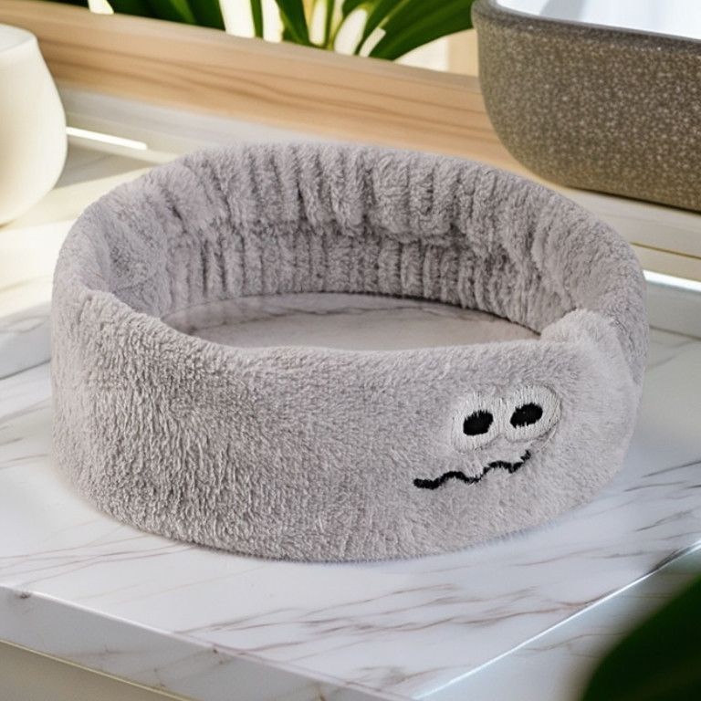 Estilo coreano estudiante lindo diadema tocado accesorios para el cabello pequeño animal Banda para el cabello de las mujeres lavado de cara simple máscara diadema