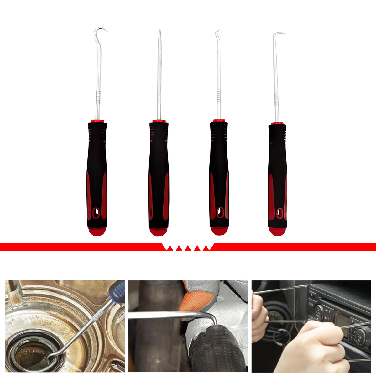 Kit de herramientas de desmontaje de paneles de automóviles Herramientas de instalación de desmontaje de sonido Herramientas de reparación de reparación de puertas