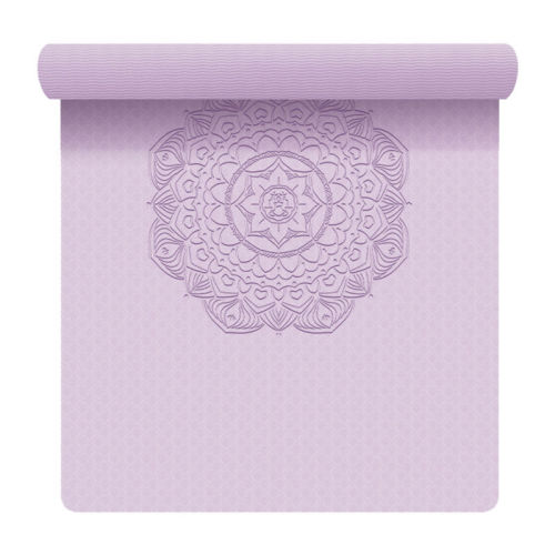 TPE double yoga mat for beginners widened and thickened non-slip fitness mat dance mat home sports yoga mat