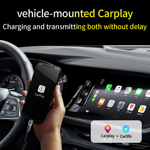 【Cross-border】Ampere True PD65W+27W Fast Charging Spring Quad-in-one Compatible with Apple Huawei iPhone