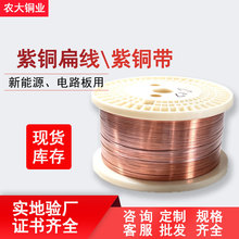 T2 紫铜扁线 1.0×3.0mm 高导电紫铜排 电池连接铜C1100紫铜带