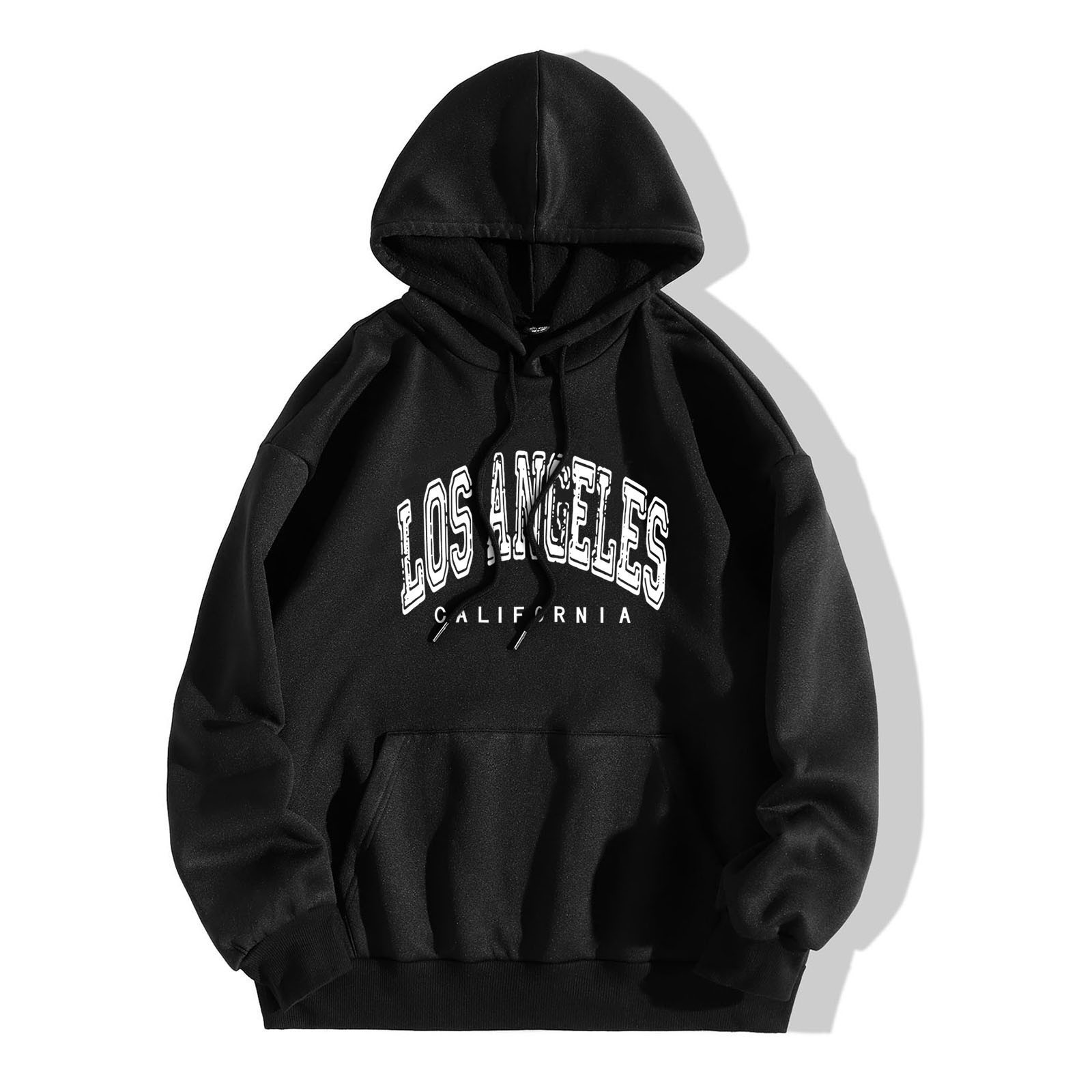 Los Angeles Letter Hoodies Mujeres Harajuku Sweatshirts Casual