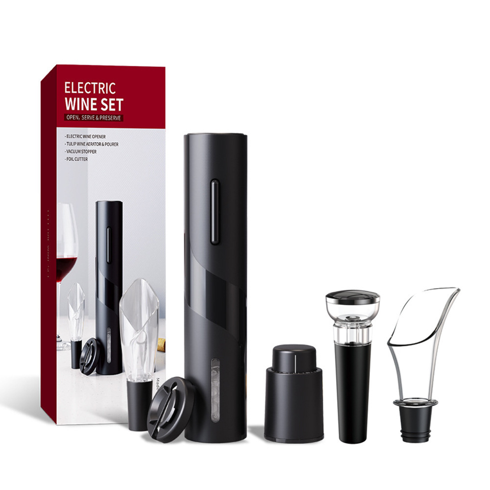 Destornillador de corcho abridor de botellas automático abridor de botellas eléctrico de vino tinto abridor de botellas rápido