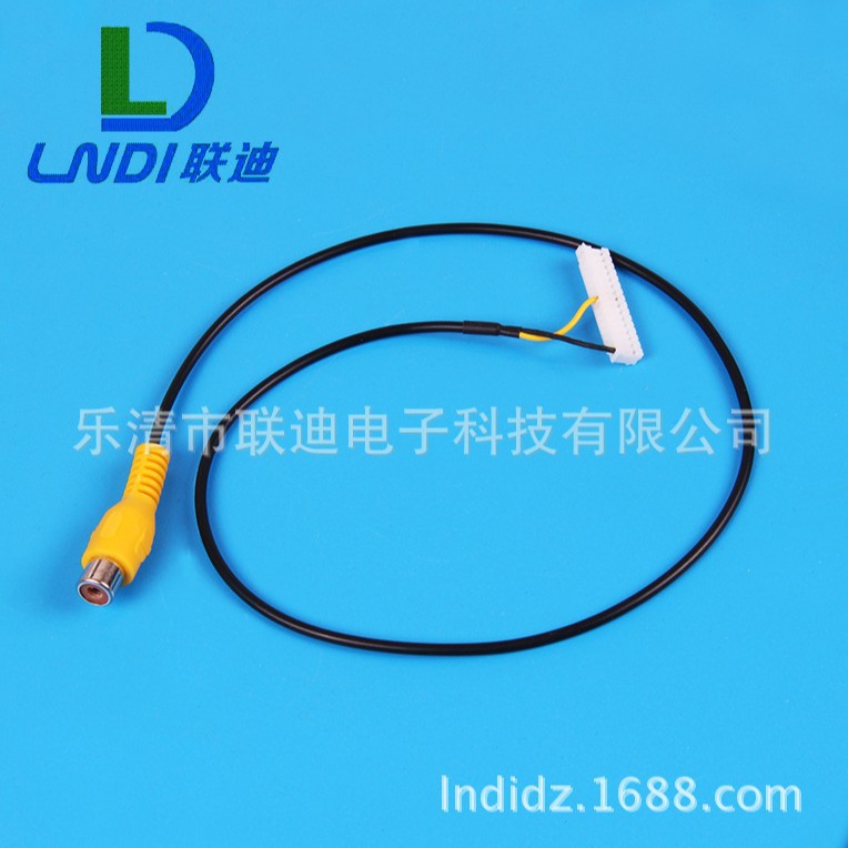 音频信号线 视频输入输出连接线 车载影像输入线束加工