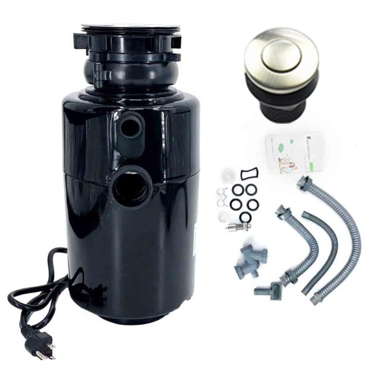 Triturador de basura, hogar, desperdicio de alimentos, trituradora de alimentos, cocina, fábrica de máquinas de desperdicio de cocina de alta potencia, venta al por mayor transfronteriza