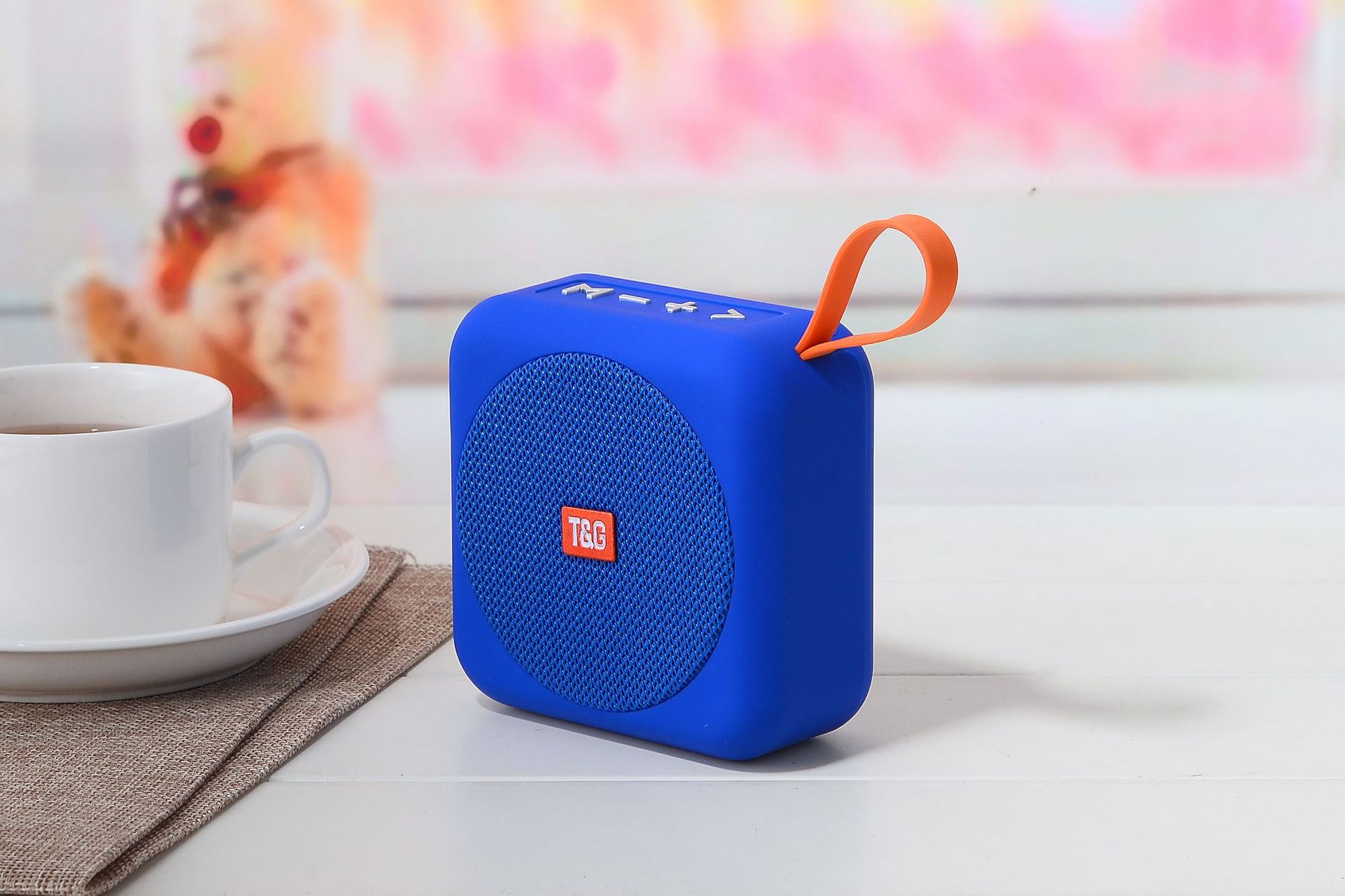 TG505 altavoces Bluetooth cuadrados portátiles al aire libre tela de tela impermeable mini altavoz subwoofer