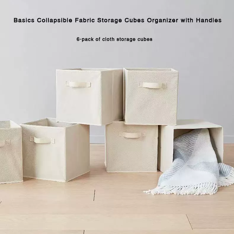  Cloth, storage box for home use, table handheld storage system non-woven cloth, home decor