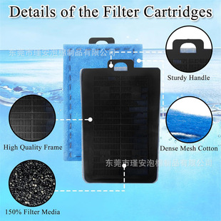 Fish Tank Filter Rite-Size E Filter Element Marineland Emperor Pro Power Filter