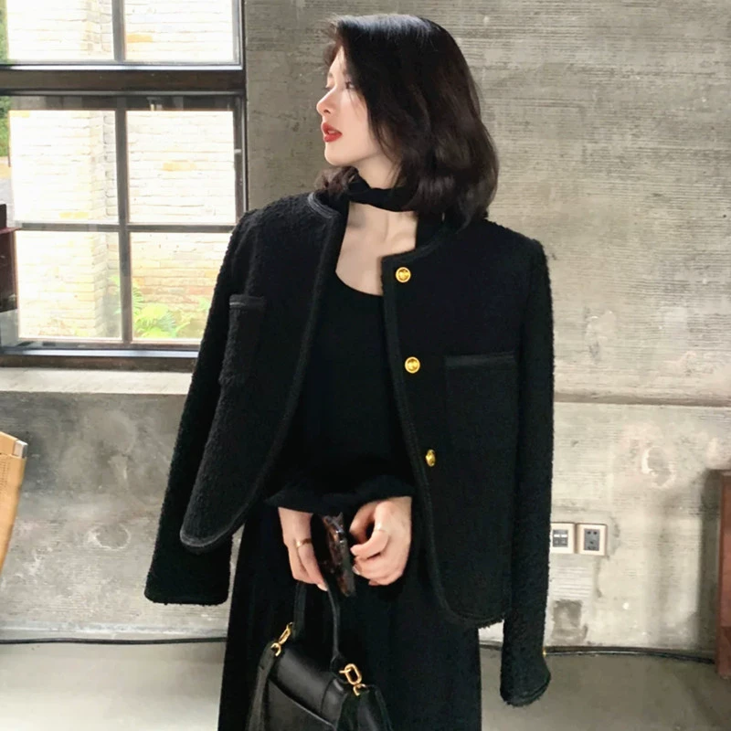 Короткая демисезонная куртка, высококачественный стиль, стиль Chanel, для подростков, бренд