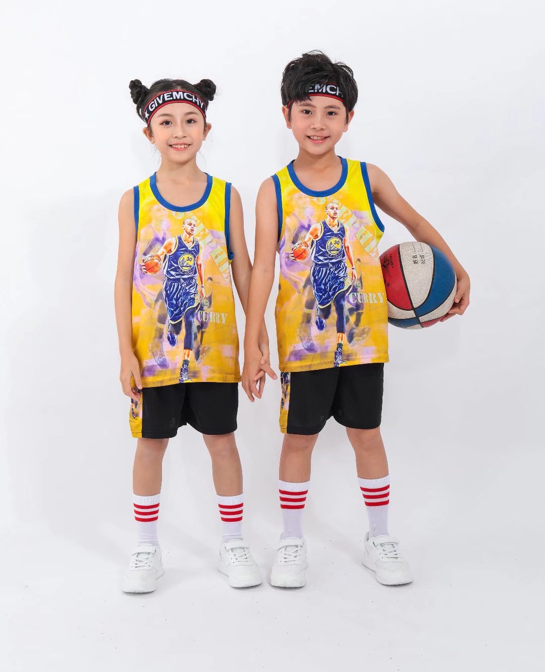 019# curry special edition vest children's suit basketball clothes kindergarten performance clothes competition clothes 3XS-2XL