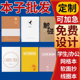 软面抄笔记本本子小学生线圈错题办公定网格制a作业b516K批发活页