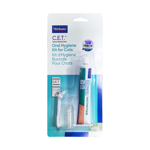 Anti-counterfeiting and checkable French VIC toothpaste set compound enzyme cat brushing dog deodorant stone pet cleaning toothpaste