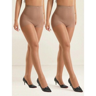 N 97710 Black Sheer Soft Fleece Tights ��͸�wë�q�Bѝ�m