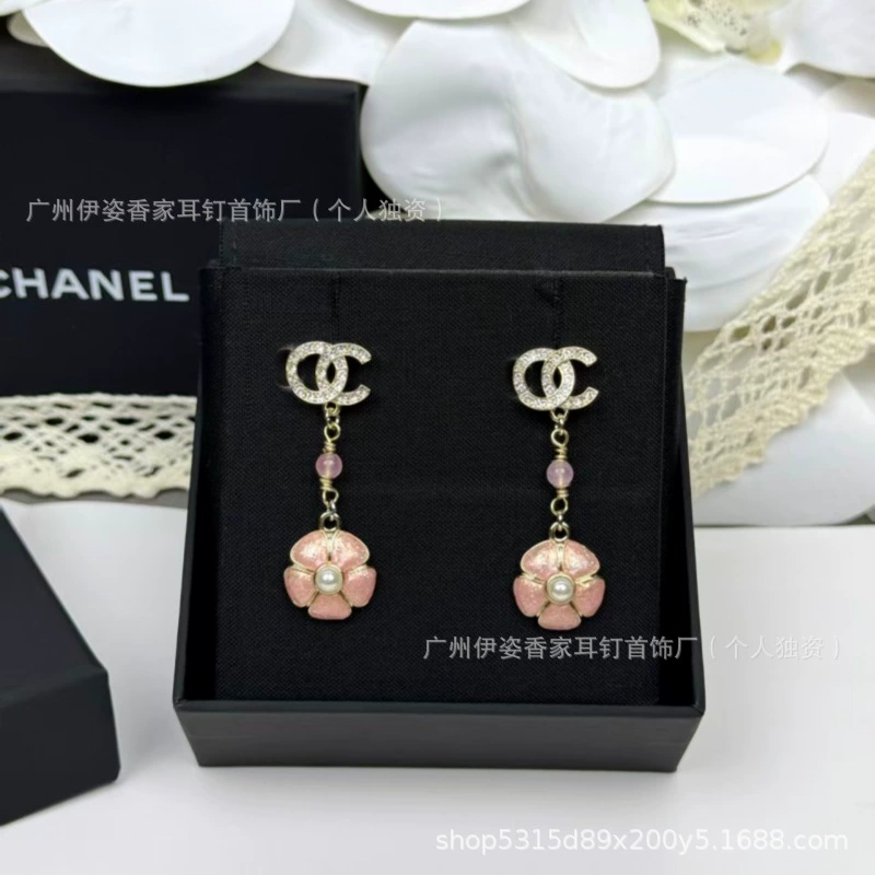 Сережки-перлы с буквами, аксессуар, стиль Chanel, высококачественный стиль, образец серебро 925