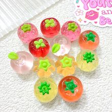 立体树脂夜光清新田园胖嘟嘟水果蔬菜DIY奶油胶饰品配件桌面小件