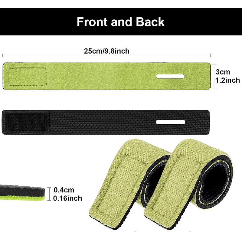 Correa de caña de pescar Correa de varilla de viga de Velcro Correa elástica Antideslizante Vendaje de pesca Engranaje de pesca Cinturón de fijación Correa de varilla de acoplamiento Luya