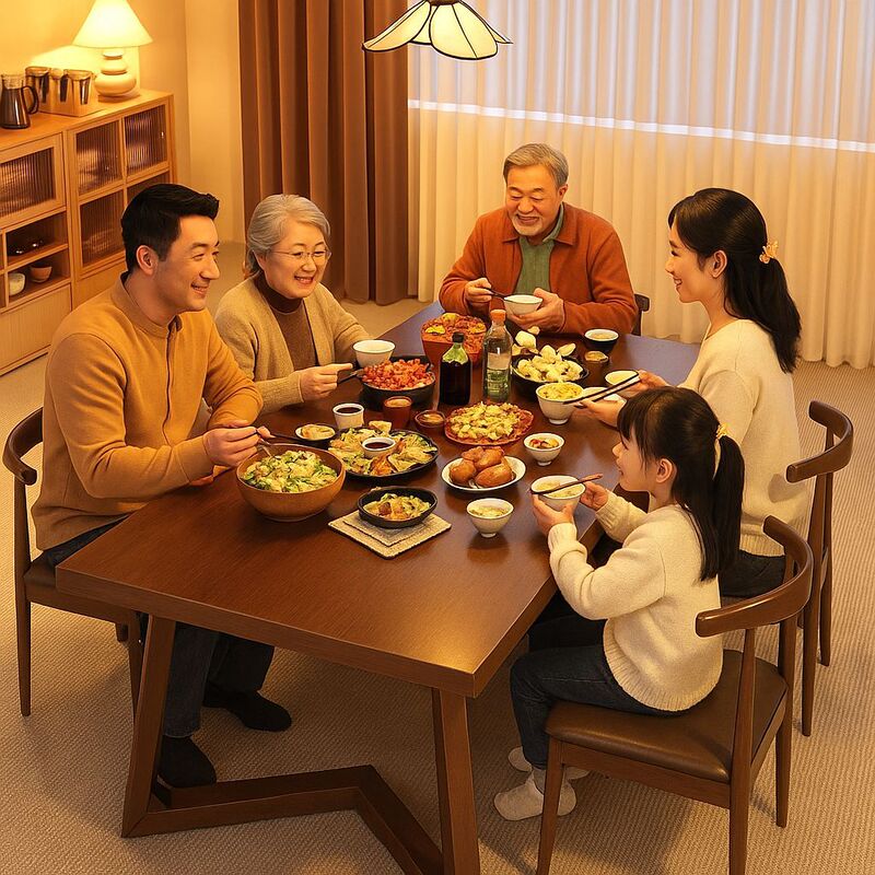 All Solid Wood Dining Table Home Dining Table Small Apartment Table and Chair Combination Rental Room Rectangular Large Board Table Walnut Table