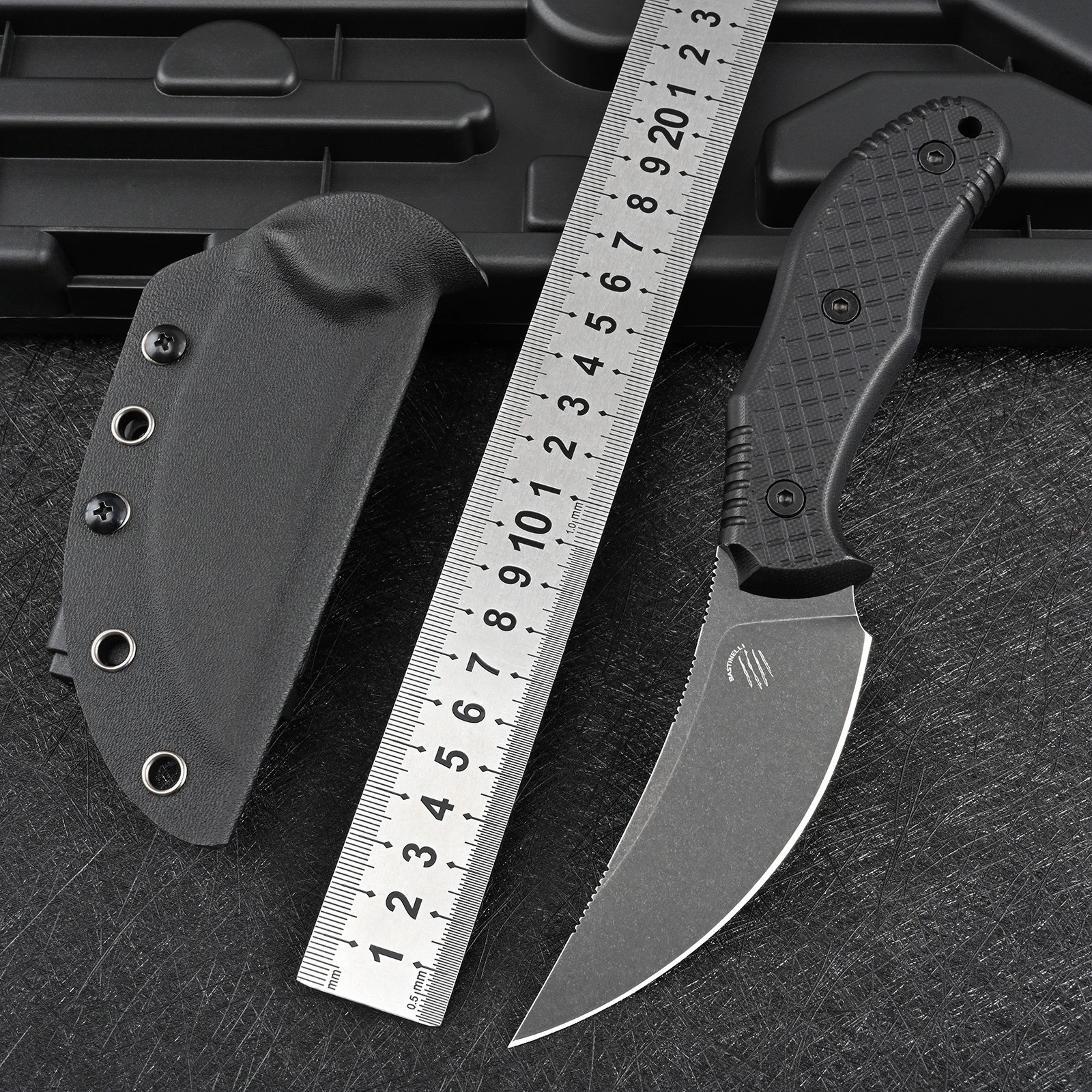 Портативный нож Bastinelli Outdoor нож для ношения с прямым лезвием походный нож для выживания маленький прямой нож