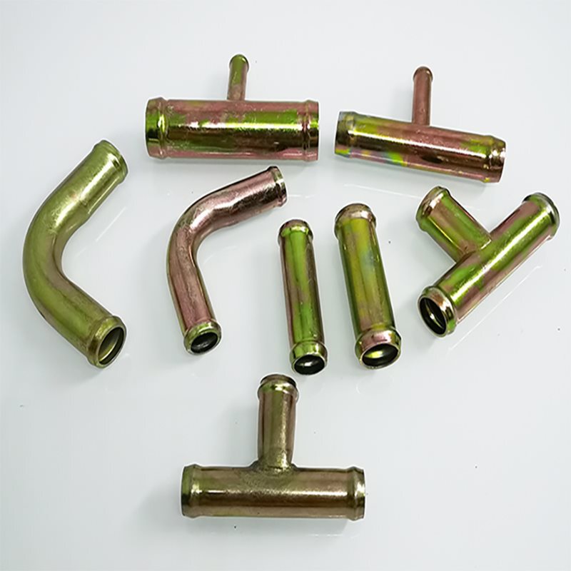 Truck Car Parts Heater Pipe Joint Straight-Through Tee Elbow Angle Bend Cooling Water Pipe Direct Iron Galvanized Modification