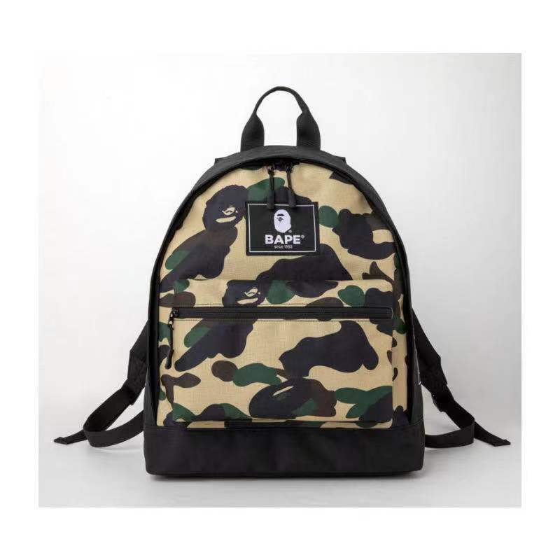 Japan Export Magazine Appendix June New Ape BAPE New Camouflage Casual Large Capacity Backpack