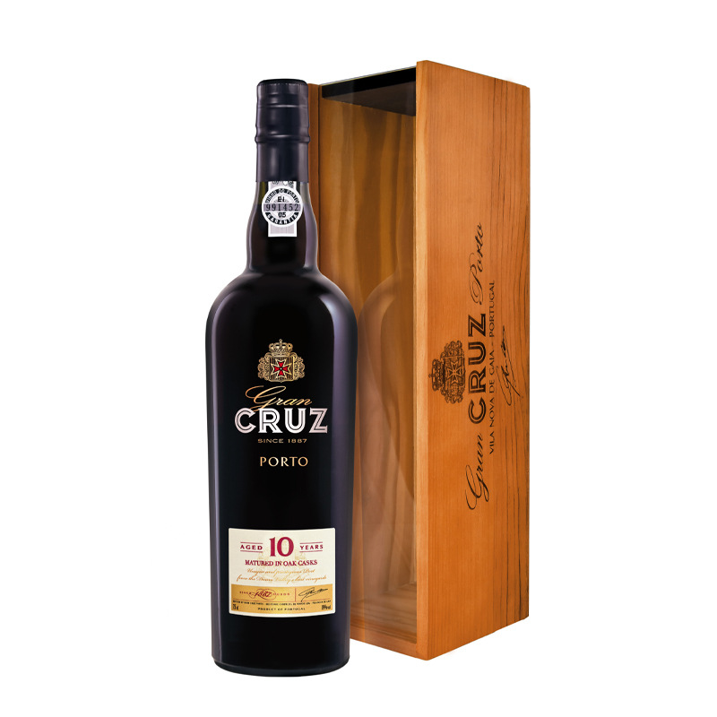 葡萄牙科鲁斯10年橡木桶陈酿茶色波特酒CRUZ AGED 10 YEARS PORTO