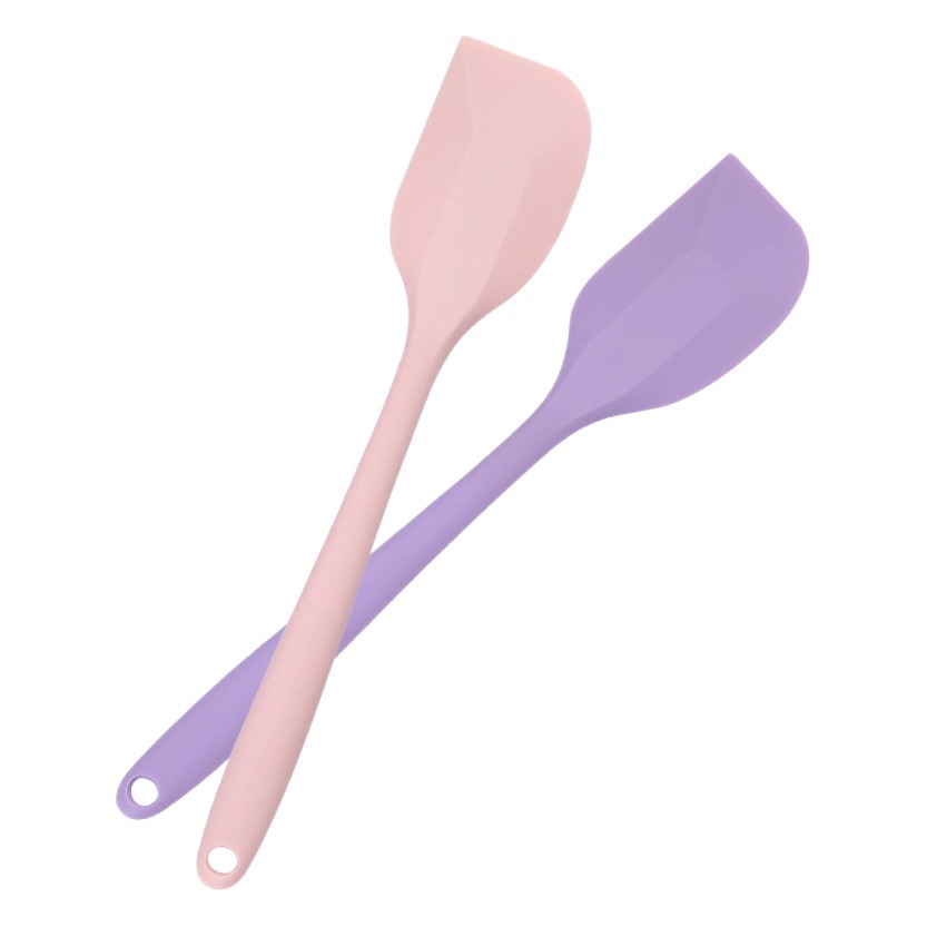 Herramientas para hornear raspador de silicona crema de agitación espátula raspador espesado todo incluido traje resistente a altas temperaturas de gran tamaño pequeño