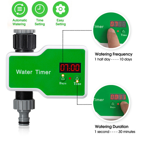 Intelligent automatic timed flower watering device watering artifact garden household spray drip irrigation atomization controller irrigation system