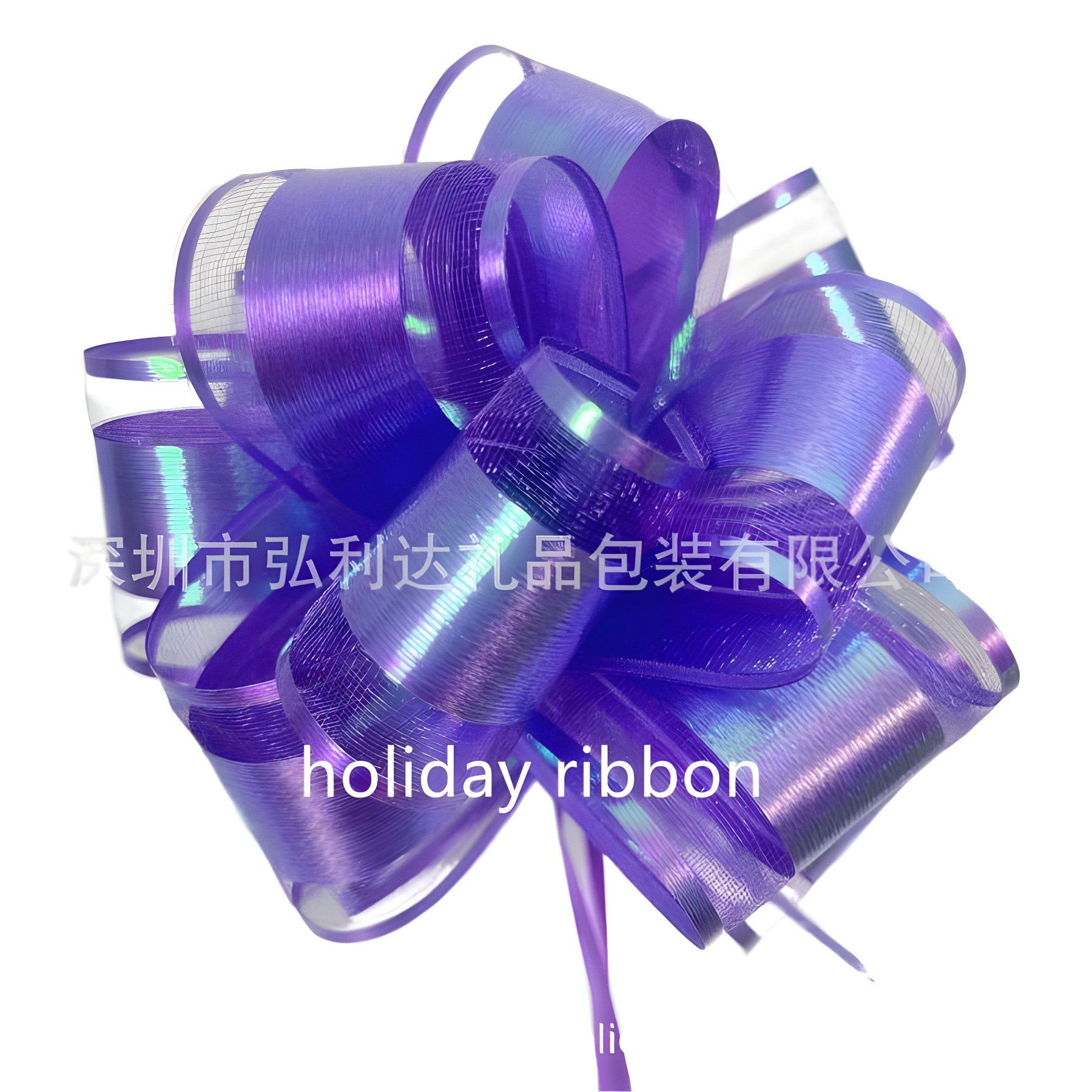 Transfronterizo 50 # gran iris estereoscópico flores de Navidad embalaje de regalo de mano mano cinta de flores al por mayor grande ensanchamiento